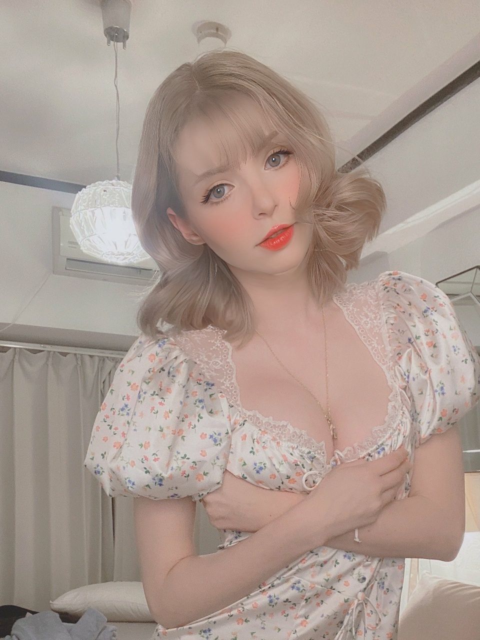 [24P+1V] 【Peachmilky】FlowerDress