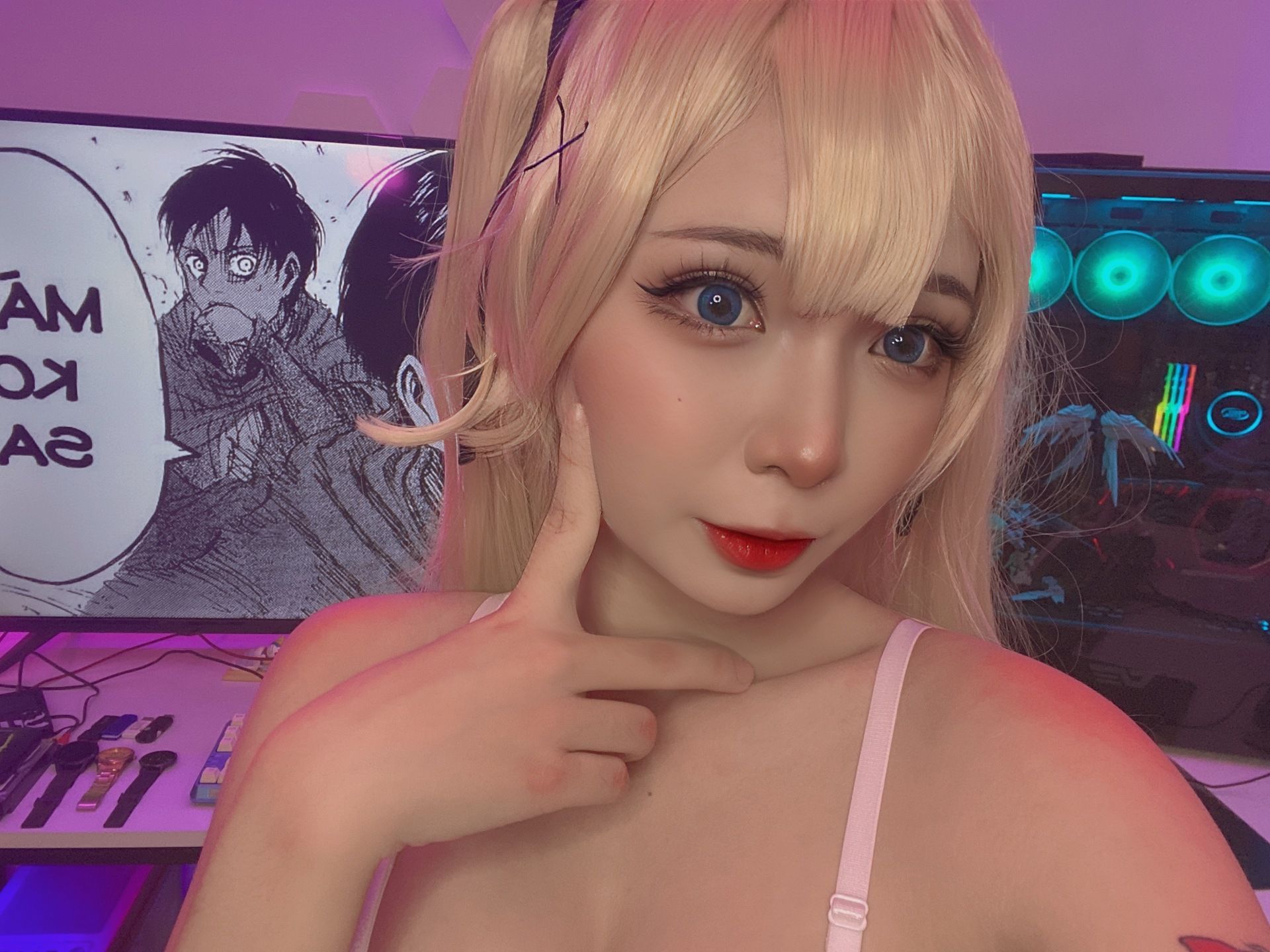 【UmekoJ】MarieRoseCinnamonRollLingerie